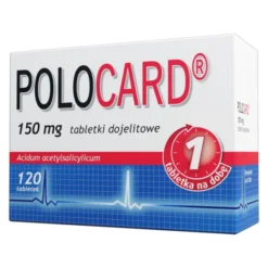 Polocard, 150 mg, tabletki dojelitowe, 120 szt.