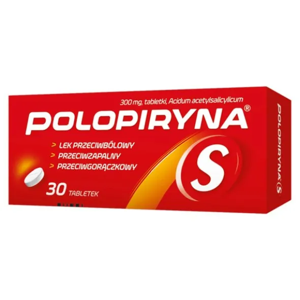 Polopiryna S, 300 mg, tabletki, 30 szt.