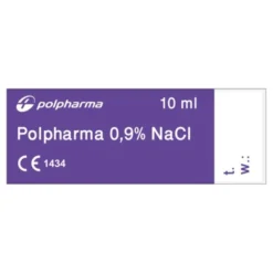 Polpharma 0,9% NaCl, izotoniczny roztwór chlorku sodu, 10 ml x 100 ampułek