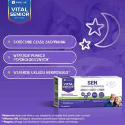 Polski Lek Vital Senior Sen, tabletki, 30 szt.
