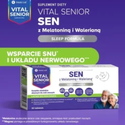 Polski Lek Vital Senior Sen, tabletki, 30 szt.