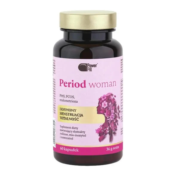 Power Pill, Period Woman, kapsułki, 60 szt.