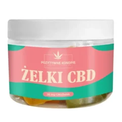 Pozytywne Konopie Żelki CBD 25 mg, żelki, 30 szt.