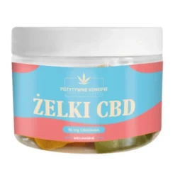 Pozytywne Konopie Żelki CBD 10 mg Wegańskie, żelki, 30 szt.