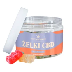 Pozytywne Konopie Żelki CBD 10 mg, żelki, smak słodko-kwaśny, 30 szt.