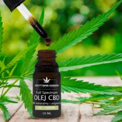 Pozytywne Konopie, olejek konopny CBD 5%, 10 ml