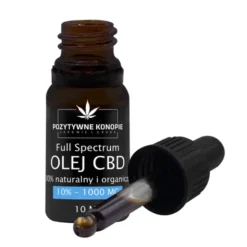 Pozytywne Konopie, olejek konopny CBD 10%, 10 ml