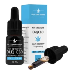 Pozytywne Konopie, olejek konopny CBD 10%, 10 ml