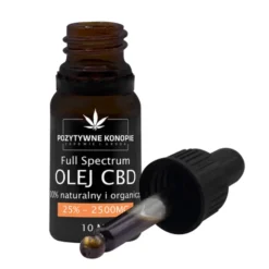 Pozytywne Konopie, olejek konopny CBD 25%, 10 ml