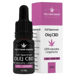 Pozytywne Konopie, olejek konopny CBD 20%, 10 ml