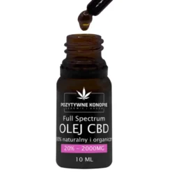 Pozytywne Konopie, olejek konopny CBD 20%, 10 ml