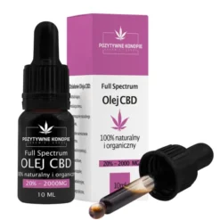 Pozytywne Konopie, olejek konopny CBD 20%, 10 ml