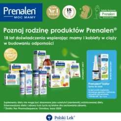 Prenalen Elektrolity, tabletki musujące, smak ananas-pomarańcza, 20 szt.