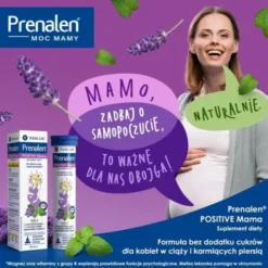 Prenalen Positive Mama, tabletki musujące, smak mango - trawa cytrynowa, 20 szt.