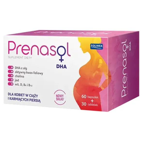 Prenasol, kapsułki miękkie + tabletki, 60 szt. + 30 szt.