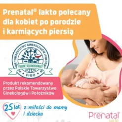 Prenatal Lakto, kapsułki miękkie + kapsułki twarde, 30 szt. + 30. szt.