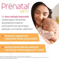 Prenatal Lakto, kapsułki miękkie + kapsułki twarde, 30 szt. + 30. szt.