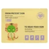 Present Skin P.S. Cica for Your Skin Mask, maska w płachcie z wąkrotką azjatycką, 20 g