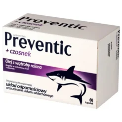 Preventic + czosnek, kapsułki, 60 szt.