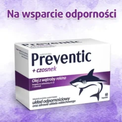 Preventic + czosnek, kapsułki, 60 szt.