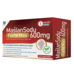 Prima Pharma Maślan Sodu Forte Max 600 mg, kapsułki, 60 szt.