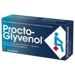 Procto-Glyvenol, 400 mg + 40 mg, czopki doodbytnicze, 10 szt.