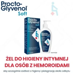 Procto-Glyvenol Soft, żel do higieny intymnej, 180 ml