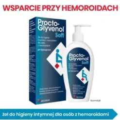 Procto-Glyvenol Soft, żel do higieny intymnej, 180 ml