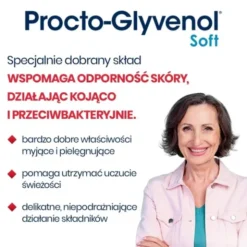 Procto-Glyvenol Soft, żel do higieny intymnej, 180 ml