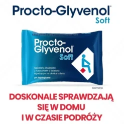 Procto-Glyvenol Soft, nawilżane chusteczki dla osób z hemoroidami, 30 szt.