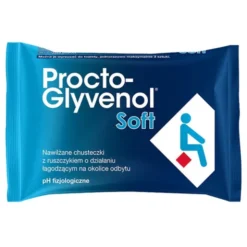 Procto-Glyvenol Soft, nawilżane chusteczki dla osób z hemoroidami, 30 szt.