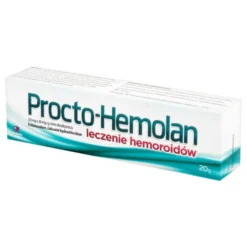 Procto-Hemolan, (50 mg+20 mg)/g, krem doodbytniczy, 20 g