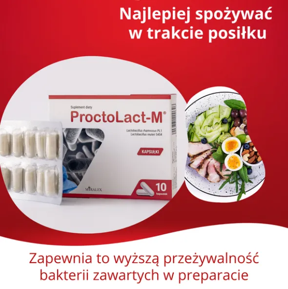 ProctoLact M, kapsułki, 10 szt.