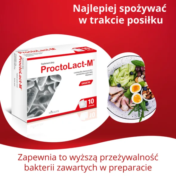 ProctoLact M, proszek w saszetkach, 10 szt.