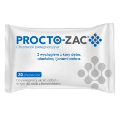 Procto-Zac, chusteczki pielęgnacyjne, 30 szt.