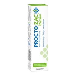 Procto-Zac Herbal, krem doodbytniczy na hemoroidy i podrażnienia odbytu, 50 ml