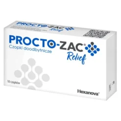 Procto-Zac Relief, czopki doodbytnicze, 10 szt.