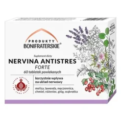 Produkty Bonifraterskie Nervina Antistres Forte, tabletki, 60 szt.