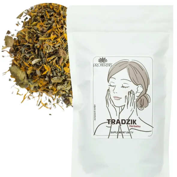 Proherbis Herbatka Trądzik, susz, 100 g