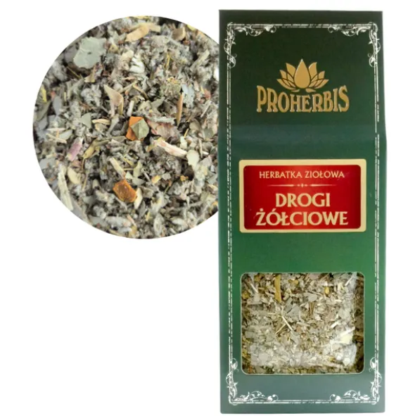 Proherbis Herbatka Ziołowa Drogi Żółciowe, 120 g