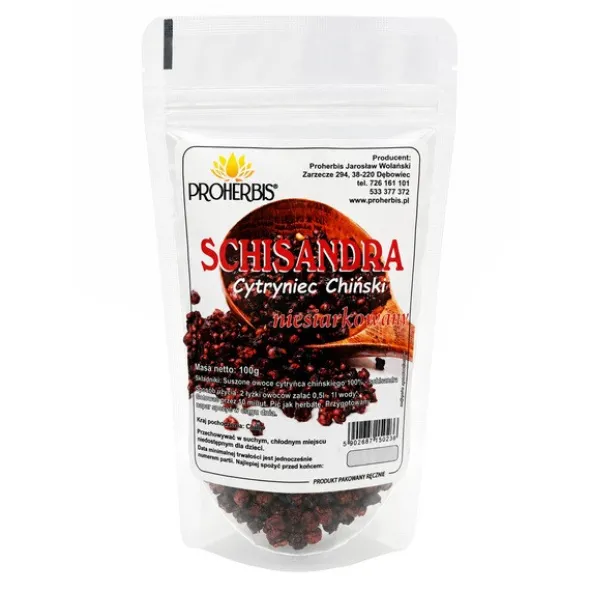 Proherbis Schisandra Cytryniec chiński, 100 g