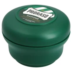 Proraso Green, mydło do golenia w tyglu o działaniu nawilżająco-ochronnym, 150 ml