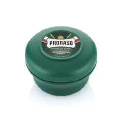 Proraso Green, mydło do golenia w tyglu o działaniu nawilżająco-ochronnym, 150 ml