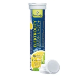 Protego Elektrolity Lemon & Mint+, tabletki musujące, 20 szt.