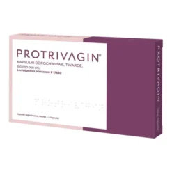 Protrivagin, kapsułki dopochwowe, twarde, 6 szt.