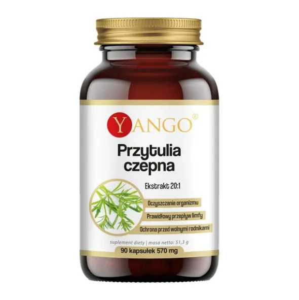 Przytulia czepna, kapsułki, 90 szt.
