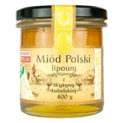 Pszczelarz Kozacki, miód lipowy z wyżyny lubelskiej, 400 g