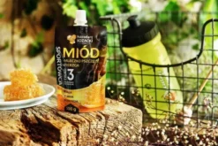 Pszczelarz Kozacki, miód sportowca, doypack, 100 g