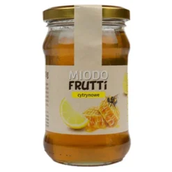 Pszczelarz Kozacki, Miodofrutti, miód z sokiem cytrynowym, 370 g