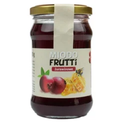 Pszczelarz Kozacki, Miodofrutti, miód z sokiem żurawinowym, 370 g